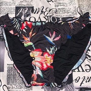 flower bikini bottoms